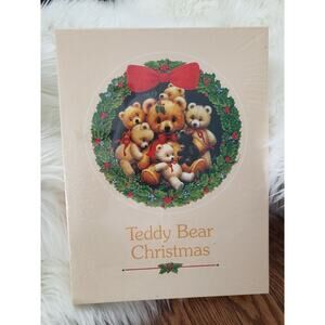 NEW Vintage Teddy Bear Wreath Vintage Jigsaw Puzzle‎ 150 Pieces Christmas Decor